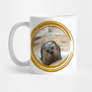 Otter Art Mug